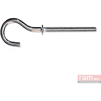 RAM CHEVILLES ET FIXATIONS Haki, 6 mm x 80 mm, szary, 100 sztuk RAM CHEVILLES ET FIXATIONS Haki, 6 mm x 80 mm, szary, 100 sztuk