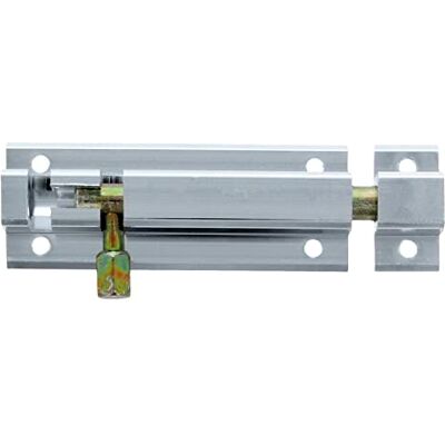Amig Kołek do przewijania 300 x 30 mm Idealny w drewnianych drzwiach przejściowych Kwadratowe głazy Zatrzask do łazienki, sypialni lub biura blokada bezpieczeństwa Srebrne aluminium Amig Kołek do przewijania 300 x 30 mm Idealny w drewnianych drzwiach przejściowych Kwadratowe głazy Zatrzask do łazienki, sypialni lub biura blokada bezpieczeństwa Srebrne aluminium