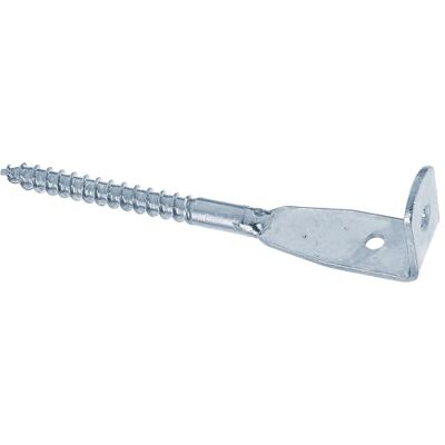 Alberts 843823 Uchwyt do płotu z wikliny kształt śruby z ostrzem ocynkowany, pasywowany grubowarstwowo długość całkowita 160 mm zestaw 20 szt. Alberts 843823 Uchwyt do płotu z wikliny kształt śruby z ostrzem ocynkowany, pasywowany grubowarstwowo długość całkowita 160 mm zestaw 20 szt.