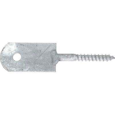 Alberts 843540 Uchwyt do szyny ogrodzeniowej z gwintem drewnianym ocynkowany ogniowo do przykręcenia 120/8 x 60 mm zestaw 20 szt. Alberts 843540 Uchwyt do szyny ogrodzeniowej z gwintem drewnianym ocynkowany ogniowo do przykręcenia 120/8 x 60 mm zestaw 20 szt.
