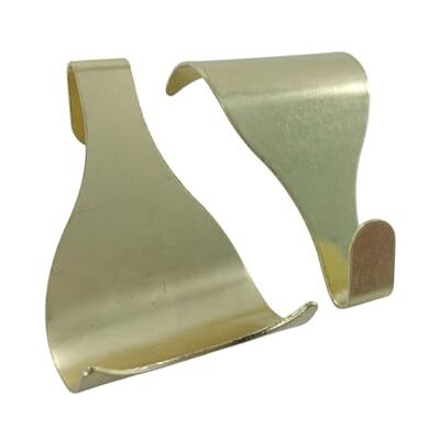 Merriway ® BH00086 EB mosiężny hak do formowania szyny na zdjęcia 20 sztuk Merriway ® BH00086 EB mosiężny hak do formowania szyny na zdjęcia 20 sztuk
