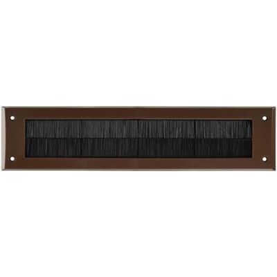 Merriway BH05981 StormSeal skrzynka pocztowa osłona szczotki do użytku wewnętrznego, 343 x 80 mm (13,1/2 cala x 3,1/8 cala) brązowy Merriway BH05981 StormSeal skrzynka pocztowa osłona szczotki do użytku wewnętrznego, 343 x 80 mm (13,1/2 cala x 3,1/8 cala) brązowy