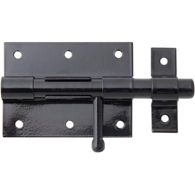 Alberts 863203 Bolt bolt z okrągłym uchwytem i dołączoną pętlą pokryty czarnym tworzywem sztucznym płyta 90 x 67 mm śruba Ø 13,5 mm długość całkowita 130 mm zestaw 10 szt. Alberts 863203 Bolt bolt z okrągłym uchwytem i dołączoną pętlą pokryty czarnym tworzywem sztucznym płyta 90 x 67 mm śruba Ø 13,5 mm długość całkowita 130 mm zestaw 10 szt.