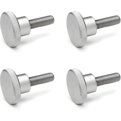 Ganter Normelemente wysokie śruby radełkowane – DIN 464-M2-8-NI gwint M2 długość gwintu: 8 mm stal nierdzewna NI 4 sztuki Ganter Normelemente wysokie śruby radełkowane – DIN 464-M2-8-NI gwint M2 długość gwintu: 8 mm stal nierdzewna NI 4 sztuki