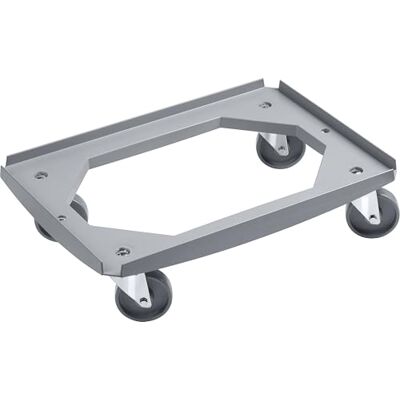 Meister Hulajnoga transportowa 620 x 420 mm – do zbiorników euro, 600 x 400 mm, udźwig 250 kg, stelaż ABS, kółka TPE, pomoc transportowa do skrzynek do układania w stos, 0821510 Meister Hulajnoga transportowa 620 x 420 mm – do zbiorników euro, 600 x 400 mm, udźwig 250 kg, stelaż ABS, kółka TPE, pomoc transportowa do skrzynek do układania w stos, 0821510