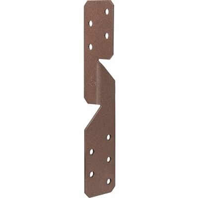 Alberts 822477 DURAVIS kotwa do płatwi krokwi, rdzawy brąz Alberts 822477 DURAVIS kotwa do płatwi krokwi, rdzawy brąz