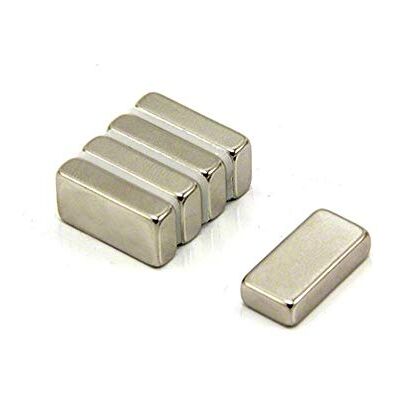 first4magnets Magnes Expert® 20 x 10 x 5 mm grubości N42 magnes neodymowy 5,4 kg ciągnący (4 sztuki) first4magnets Magnes Expert® 20 x 10 x 5 mm grubości N42 magnes neodymowy 5,4 kg ciągnący (4 sztuki)