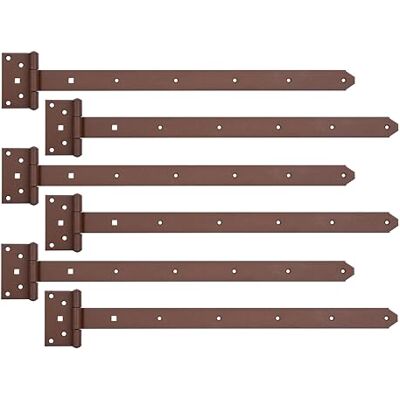Alberts 822064 Zawias krzyżowy DURAVIS® z nitowanym trzpieniem rdzawobrązowy, powłoka duplex pas 591 x 40 mm zawias 59 x 103 mm zestaw 6 szt. Alberts 822064 Zawias krzyżowy DURAVIS® z nitowanym trzpieniem rdzawobrązowy, powłoka duplex pas 591 x 40 mm zawias 59 x 103 mm zestaw 6 szt.