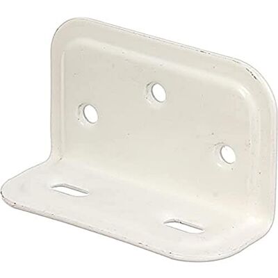Alberts 849573 Kątownik szeroki tłoczony, z otworem podłużnym powlekany białym tworzywem sztucznym 25 x 40 x 70 mm zestaw 20 szt. Alberts 849573 Kątownik szeroki tłoczony, z otworem podłużnym powlekany białym tworzywem sztucznym 25 x 40 x 70 mm zestaw 20 szt.