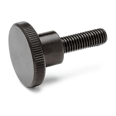 Ganter Normelemente , Wysokie śruby radełkowane DIN 464-M2,5-12, gwint M2,5, długość gwintu: 12 mm, stal oksydowana, 5 sztuk Ganter Normelemente , Wysokie śruby radełkowane DIN 464-M2,5-12, gwint M2,5, długość gwintu: 12 mm, stal oksydowana, 5 sztuk