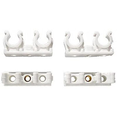 Cornat TP561203 klipsy do rur podwójne 15 mm, 25 sztuk Cornat TP561203 klipsy do rur podwójne 15 mm, 25 sztuk