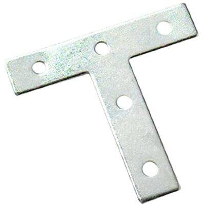 Merriway ® BH01193 Płyty naprawcze w kształcie trójnika Szelki Ocynkowane 100 mm (4 cale) 8 sztuk Merriway ® BH01193 Płyty naprawcze w kształcie trójnika Szelki Ocynkowane 100 mm (4 cale) 8 sztuk