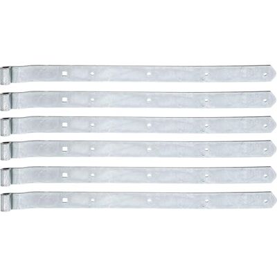 Alberts 846060 Zawias pasowy w różnych wersjach ocynkowana galwanicznie, pasywowana grubowarstwowo średnica rolki 13 mm rozmiar 642 x 40 mm zestaw 6 szt. Alberts 846060 Zawias pasowy w różnych wersjach ocynkowana galwanicznie, pasywowana grubowarstwowo średnica rolki 13 mm rozmiar 642 x 40 mm zestaw 6 szt.