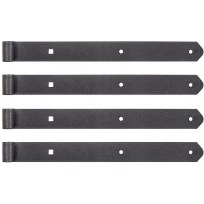 Alberts 822705 Zawias pasowy DURAVIS® prosty, zakończenie zaokrąglone diamentowoczarny, powłoka duplex średnica rolki 13 mm zawias 400 x 40 mm zestaw 4 szt. Alberts 822705 Zawias pasowy DURAVIS® prosty, zakończenie zaokrąglone diamentowoczarny, powłoka duplex średnica rolki 13 mm zawias 400 x 40 mm zestaw 4 szt.