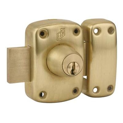 FTH zamek do drzwi M60 z podwójnym wejściem, cylinder 45 mm, mosiężny trzpień, 3 klucze ząbkowane FTH zamek do drzwi M60 z podwójnym wejściem, cylinder 45 mm, mosiężny trzpień, 3 klucze ząbkowane