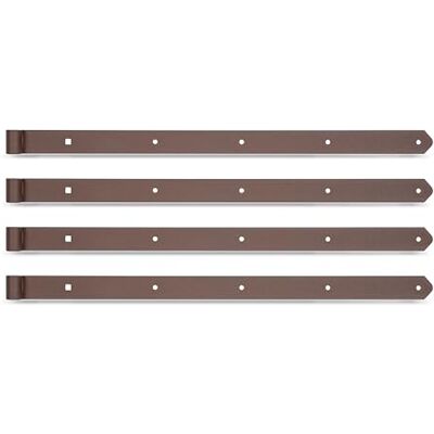 Alberts 822095 Zawias pasowy DURAVIS® prosty, zakończenie zaokrąglone rdzawobrązowy, powłoka duplex średnica rolki 16 mm zawias 800 x 45 mm zestaw 4 szt. Alberts 822095 Zawias pasowy DURAVIS® prosty, zakończenie zaokrąglone rdzawobrązowy, powłoka duplex średnica rolki 16 mm zawias 800 x 45 mm zestaw 4 szt.