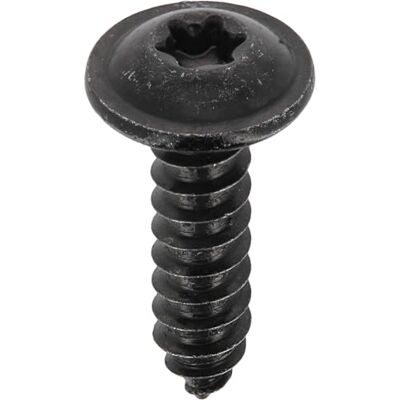 Restagraf RLX Torx duża okrągła śruba z łbem okrągłym, 4,8 mm x 19 mm, NFE 25-655, czarny cynk, zestaw 20 szt Restagraf RLX Torx duża okrągła śruba z łbem okrągłym, 4,8 mm x 19 mm, NFE 25-655, czarny cynk, zestaw 20 szt