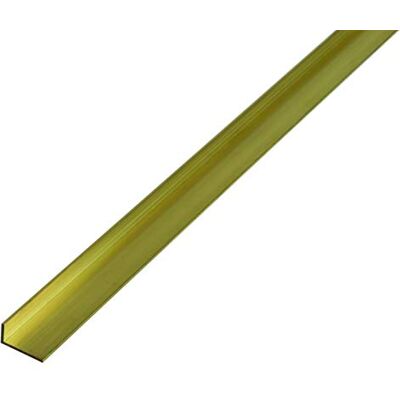 Alberts 471538 Profil kątownikowy mosiądz 1000 x 20 x 10 mm Alberts 471538 Profil kątownikowy mosiądz 1000 x 20 x 10 mm