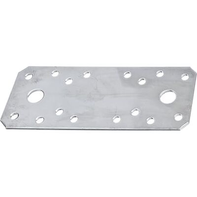 Alberts 855703 Złącze płaskie Stal nierdzewna 133 x 55 x 2.0 mm zestaw 50 szt. Alberts 855703 Złącze płaskie Stal nierdzewna 133 x 55 x 2.0 mm zestaw 50 szt.
