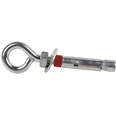 Cofan 07650845 oczko 6/8 x 45 metalowe kotwy z pętelką, 100 sztuk Cofan 07650845 oczko 6/8 x 45 metalowe kotwy z pętelką, 100 sztuk