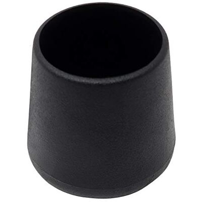 Adsamm LG-BL-32-4 LG-BL-32 4 x nakładki na nogi krzeseł, czarne, Ø 32-33 mm Adsamm LG-BL-32-4 LG-BL-32 4 x nakładki na nogi krzeseł, czarne, Ø 32-33 mm