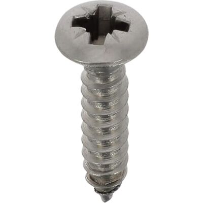 Restagraf Śruby z łbem stożkowym A4 ze stali nierdzewnej z łbem Pozidrive, 3,9mm x 19mm, DIN 7983, zestaw 20 szt Restagraf Śruby z łbem stożkowym A4 ze stali nierdzewnej z łbem Pozidrive, 3,9mm x 19mm, DIN 7983, zestaw 20 szt
