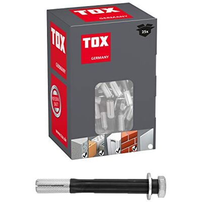 TOX metryczna długa kotwica kontrolna 12 x 100 mm, 25 sztuk, 030101641 TOX metryczna długa kotwica kontrolna 12 x 100 mm, 25 sztuk, 030101641