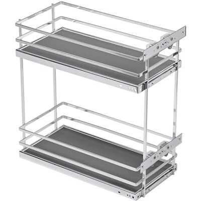 GTV Organizer kuchenny MOVIXPRO wyposażenie cargo wysuwany system regałów szerokość zewnętrzna 300 mm 2 półki bez szyn chrom GTV Organizer kuchenny MOVIXPRO wyposażenie cargo wysuwany system regałów szerokość zewnętrzna 300 mm 2 półki bez szyn chrom