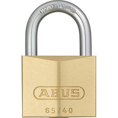 Zamek mosiężny Abus 65/40 - Zestaw 3 sztuk, 40 mm Zamek mosiężny Abus 65/40 - Zestaw 3 sztuk, 40 mm