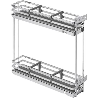 GTV Organizer kuchenny MOVIXPRO wyposażenie cargo wysuwany system regałów szerokość zewnętrzna 150 mm 2 półki bez szyn chrom GTV Organizer kuchenny MOVIXPRO wyposażenie cargo wysuwany system regałów szerokość zewnętrzna 150 mm 2 półki bez szyn chrom