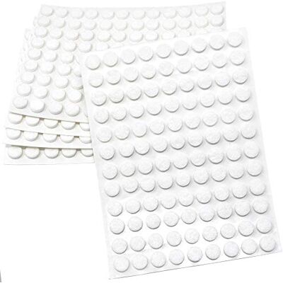 Adsamm FP-35-SA-WH-10-108-5 FP-35-SA-WH-10-108 540 x podkładki filcowe, białe, Ø 10 mm Adsamm FP-35-SA-WH-10-108-5 FP-35-SA-WH-10-108 540 x podkładki filcowe, białe, Ø 10 mm