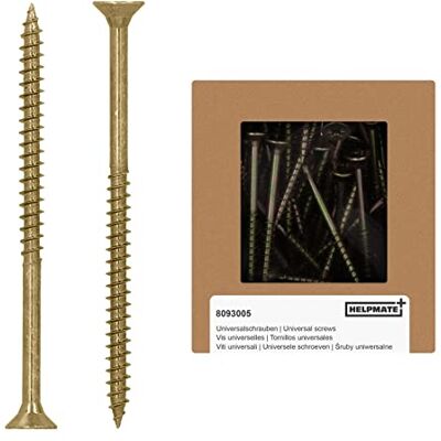 HELPMATE - Viti universali a testa svasata 5,0 x 80 - Screws HELPMATE - Viti universali a testa svasata 5,0 x 80 - Screws