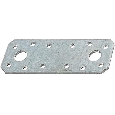 Alberts GAH- 330088 łącznik płaski ocynkowany sendzimimirem 96 x 35 mm zestaw 25 sztuk Alberts GAH- 330088 łącznik płaski ocynkowany sendzimimirem 96 x 35 mm zestaw 25 sztuk