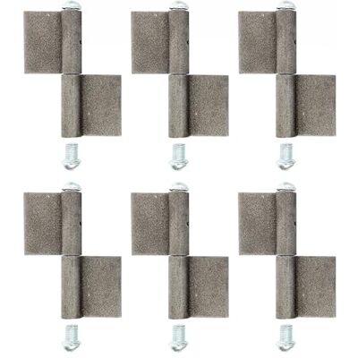 Alberts 858247 Zawias konstrukcyjny typ KO4 stal wysokość 160 mm średnica 16 mm zestaw 6 szt. Alberts 858247 Zawias konstrukcyjny typ KO4 stal wysokość 160 mm średnica 16 mm zestaw 6 szt.