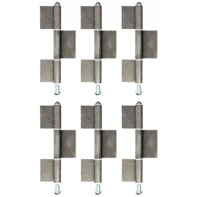 Alberts 858285 Zawias konstrukcyjny typ KO8 stal wysokość 260 mm średnica 16 mm zestaw 6 szt. Alberts 858285 Zawias konstrukcyjny typ KO8 stal wysokość 260 mm średnica 16 mm zestaw 6 szt.