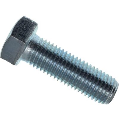 METALMATE Śruba montażowa o wysokiej wytrzymałości ZP M16 x 50 mm (pole 25), nadaje się do stosowania w inżynierii, produkcji, budownictwie, naprawach i konserwacji. Ocynkowana dla długotrwałego wykończenia. METALMATE Śruba montażowa o wysokiej wytrzymałości ZP M16 x 50 mm (pole 25), nadaje się do stosowania w inżynierii, produkcji, budownictwie, naprawach i konserwacji. Ocynkowana dla długotrwałego wykończenia.