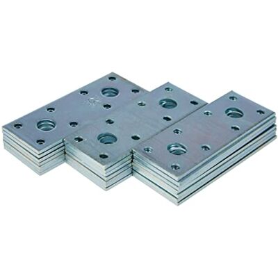 Connex Sparpack łącznik płaski 95 x 35 x 2,5 mm, ocynkowany, 25 sztuk, HVG1400 Connex Sparpack łącznik płaski 95 x 35 x 2,5 mm, ocynkowany, 25 sztuk, HVG1400