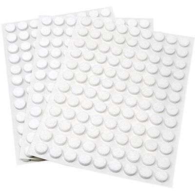 Adsamm FP-35-SA-WH-10-108-3 FP-35-SA-WH-10-108 324 x ślizgacze filcowe, białe, Ø 10 mm Adsamm FP-35-SA-WH-10-108-3 FP-35-SA-WH-10-108 324 x ślizgacze filcowe, białe, Ø 10 mm