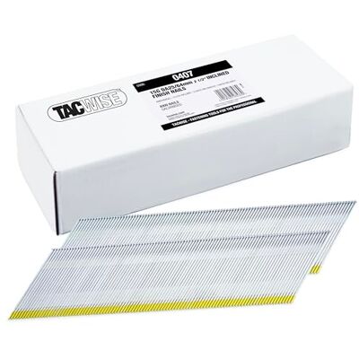 Tacwise 0407 ocynkowane gwoździe kątowe, typ DA 15 G/64 mm, głowica D, opakowanie 4000 sztuk Tacwise 0407 ocynkowane gwoździe kątowe, typ DA 15 G/64 mm, głowica D, opakowanie 4000 sztuk