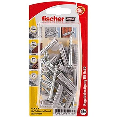 Fischer 61522 Mocowanie regału RB 6 x 30 K karta SB Fischer 61522 Mocowanie regału RB 6 x 30 K karta SB