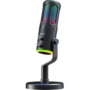 THE G-LAB Neonowy mikrofon K-Mic dwukanałowy kardioidalny mikrofon USB z obsługą ENC i redukcją szumów, Micro Gaming i Micro PC z RGB 5 kolorów do gier, przesyłania strumieniowego, podcastu THE G-LAB Neonowy mikrofon K-Mic dwukanałowy kardioidalny mikrofon USB z obsługą ENC i redukcją szumów, Micro Gaming i Micro PC z RGB 5 kolorów do gier, przesyłania strumieniowego, podcastu