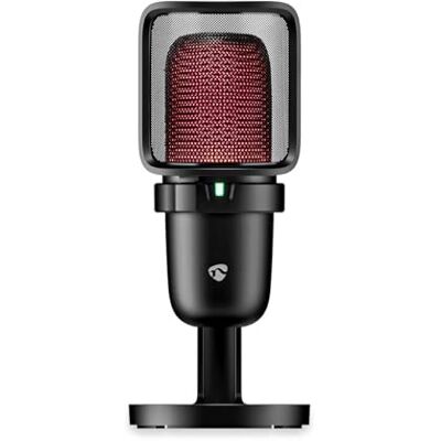NEDIS Mikrofon do gier używany do: komputera stacjonarnego/notebooka USB typu A włącznik/wyłącznik filtr POP NEDIS Mikrofon do gier używany do: komputera stacjonarnego/notebooka USB typu A włącznik/wyłącznik filtr POP