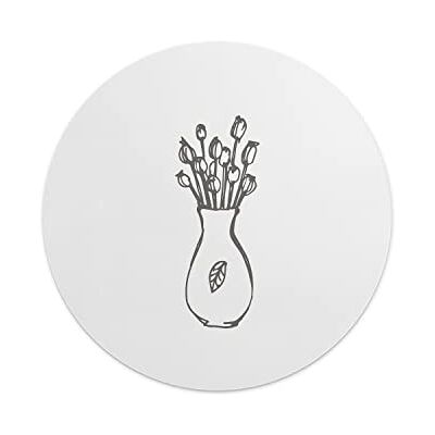 Questo Casa , Okrągły Drukowane Cyfrowo Podkładka Pod Mysz, Antypoślizgowa Podstawa, Średnica: 22 Cm Questo Casa , Okrągły Drukowane Cyfrowo Podkładka Pod Mysz, Antypoślizgowa Podstawa, Średnica: 22 Cm