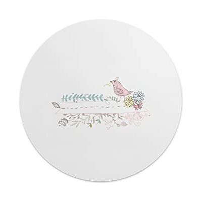 Questo Casa , Okrągły Drukowane Cyfrowo Podkładka Pod Mysz, Antypoślizgowa Podstawa, Średnica: 22 Cm Questo Casa , Okrągły Drukowane Cyfrowo Podkładka Pod Mysz, Antypoślizgowa Podstawa, Średnica: 22 Cm