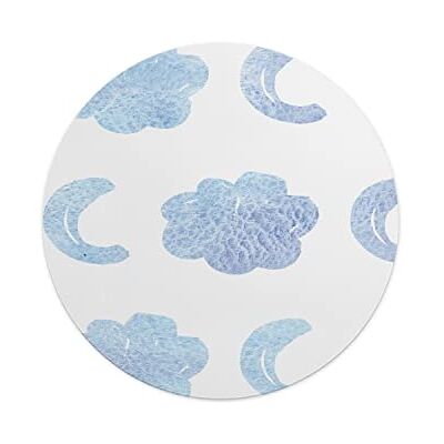 Questo Casa , Okrągły Drukowane Cyfrowo Podkładka Pod Mysz, Antypoślizgowa Podstawa, Średnica: 22 Cm Questo Casa , Okrągły Drukowane Cyfrowo Podkładka Pod Mysz, Antypoślizgowa Podstawa, Średnica: 22 Cm