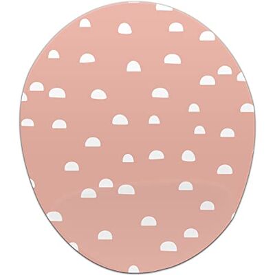 Bonamaison , Ergonomiczna podkładka pod mysz z podkładką na nadgarstek, cyfrowy nadruk, podkładka pod mysz, ochrona przed ścięgien, antypoślizgowy spód, do biura i domu, wymiary: 20 x 23 cm Bonamaison , Ergonomiczna podkładka pod mysz z podkładką na nadgarstek, cyfrowy nadruk, podkładka pod mysz, ochrona przed ścięgien, antypoślizgowy spód, do biura i domu, wymiary: 20 x 23 cm