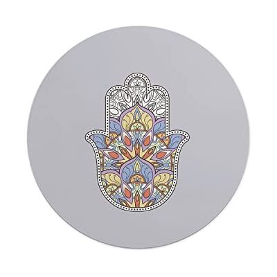 Questo Casa , Okrągły Drukowane Cyfrowo Podkładka Pod Mysz, Antypoślizgowa Podstawa, Średnica: 22 Cm Questo Casa , Okrągły Drukowane Cyfrowo Podkładka Pod Mysz, Antypoślizgowa Podstawa, Średnica: 22 Cm