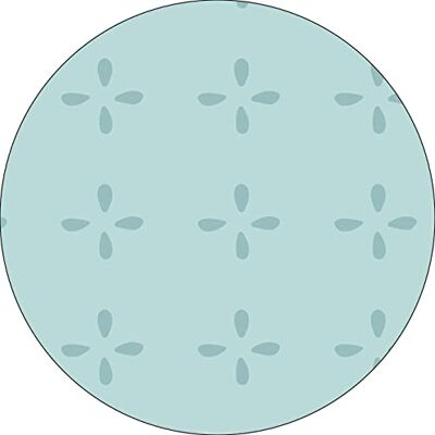 Bonateks , Okrągła podkładka pod mysz z nadrukiem cyfrowym, antypoślizgowy spód, do biura i domu, średnica: 22 cm Bonateks , Okrągła podkładka pod mysz z nadrukiem cyfrowym, antypoślizgowy spód, do biura i domu, średnica: 22 cm