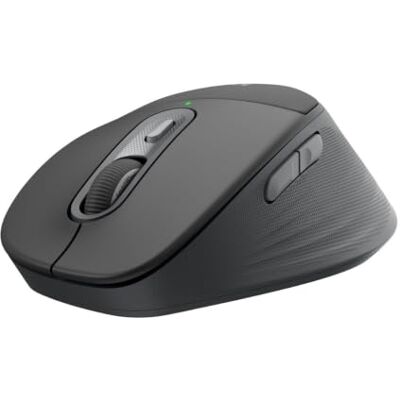 Logitech Signature Comfort Plus M850 L dla biznesu, bezprzewodowa mysz, rzeźbiony design z poduszką pod dłonie, ciche kliknięcia, bezpieczny odbiornik/Bluetooth, Windows/Mac/ChromeOS/Linux/iPadOS Logitech Signature Comfort Plus M850 L dla biznesu, bezprzewodowa mysz, rzeźbiony design z poduszką pod dłonie, ciche kliknięcia, bezpieczny odbiornik/Bluetooth, Windows/Mac/ChromeOS/Linux/iPadOS