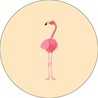 Bonateks , Okrągła podkładka pod mysz z nadrukiem cyfrowym, antypoślizgowy spód, do biura i domu, średnica: 22 cm Bonateks , Okrągła podkładka pod mysz z nadrukiem cyfrowym, antypoślizgowy spód, do biura i domu, średnica: 22 cm
